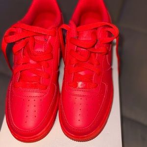 Nike AIr Force 1 in Red